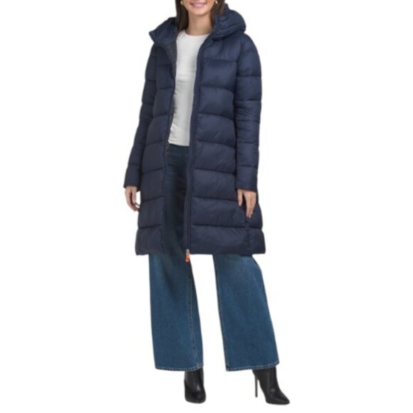 SAVE THE DUCK Rita Channel Quilted Puffer Jacket - Picture 1 of 2